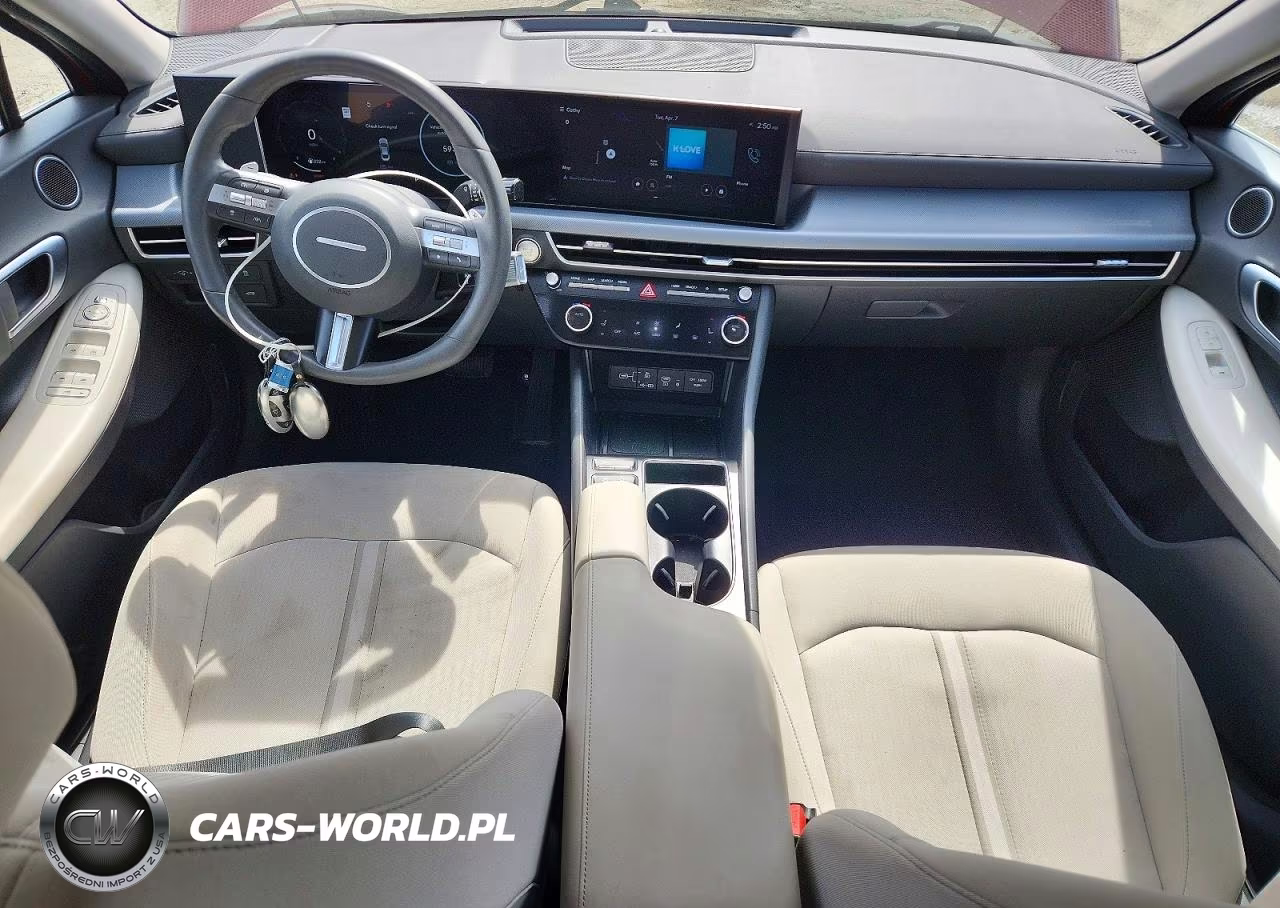 2024 Hyundai Sonata Sel VIN:KMHL14JA3RA384058 - 8