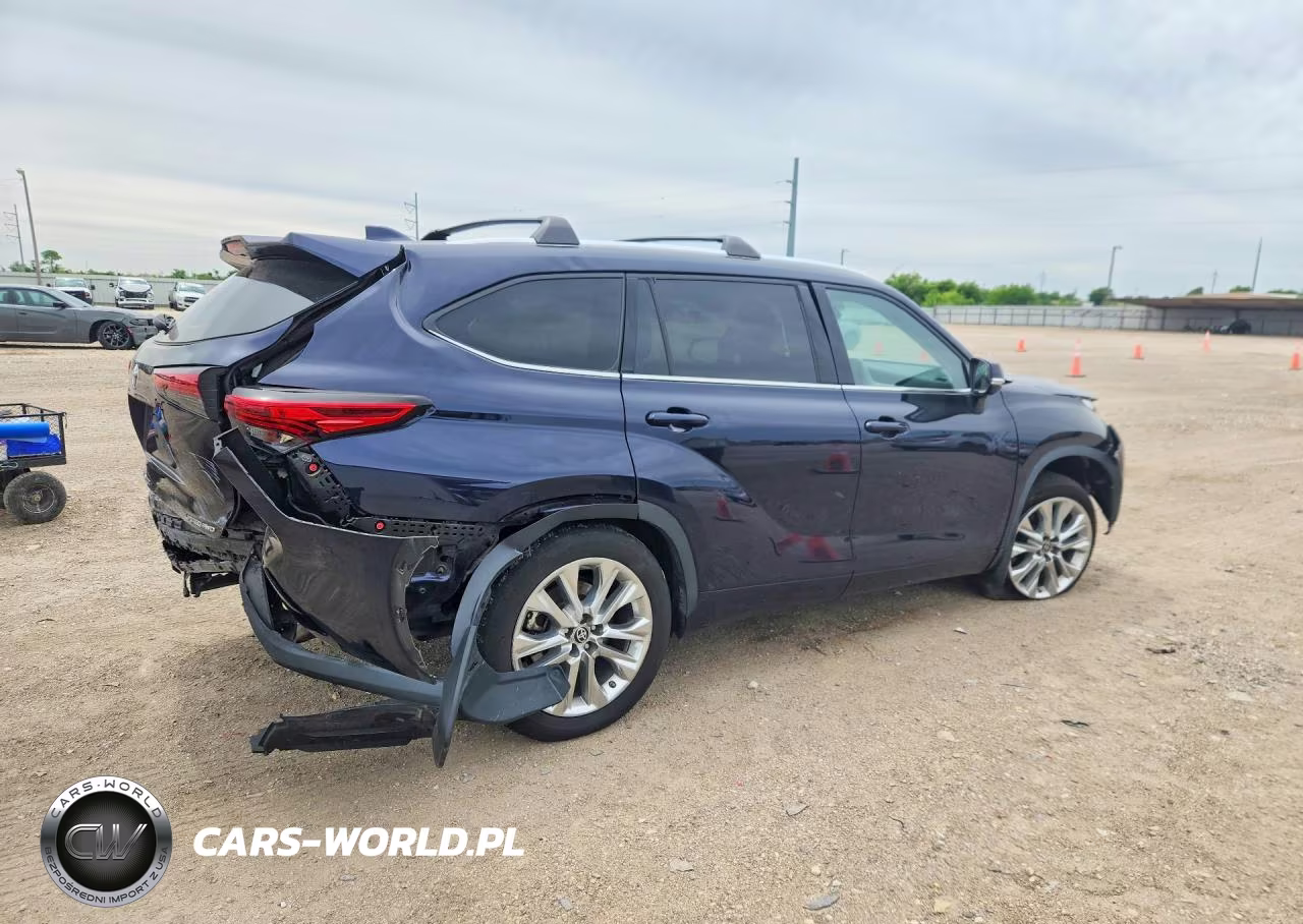 2022 Toyota Highlander Limited VIN:5TDDZRBH4NS174205 - 3