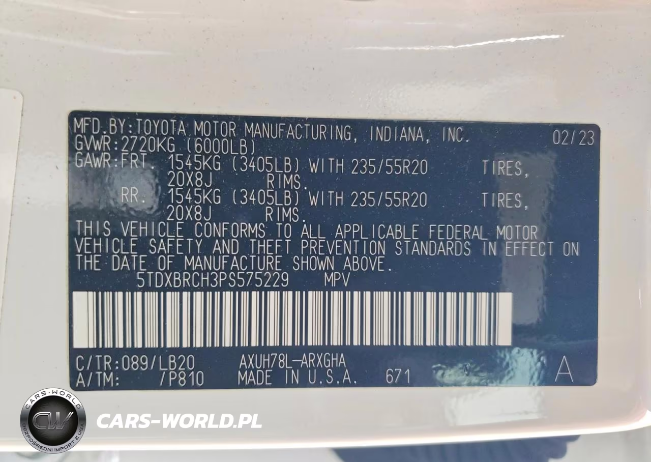 2023 Toyota Highlander Hybrid Limited VIN:5TDXBRCH3PS575229 - 13