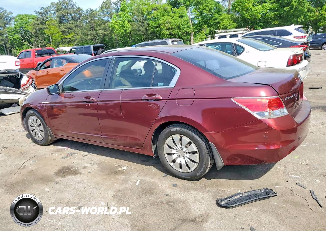 2009 Honda Accord Lx VIN:1HGCP263X9A075898 - 2