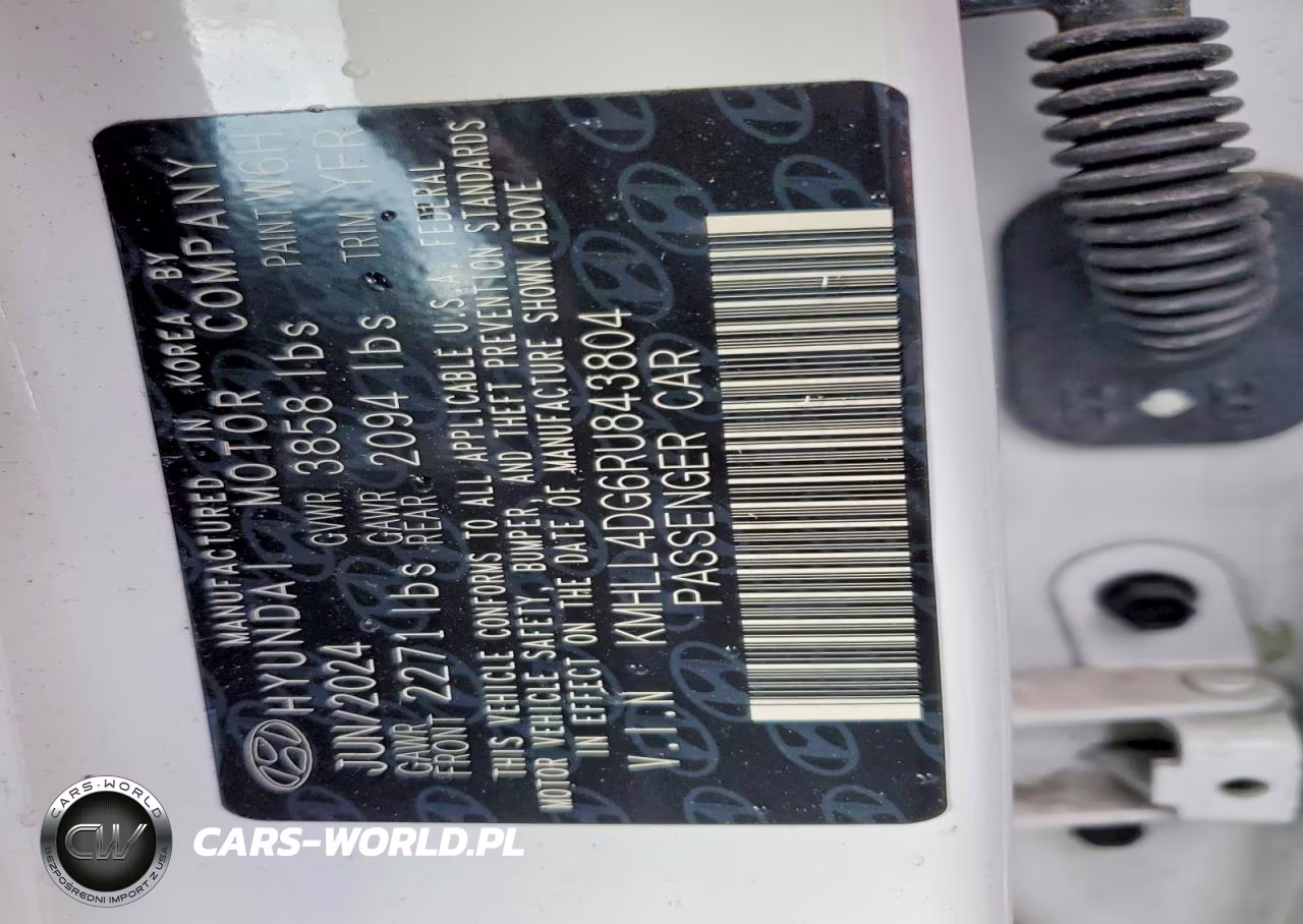 2024 Hyundai Elantra Se VIN:KMHLL4DG6RU843804 - 12