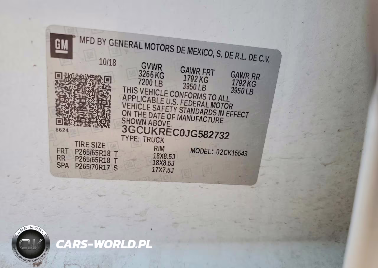 2018 Chevrolet Silverado K1500 Lt VIN:3GCUKREC0JG582732 - 12