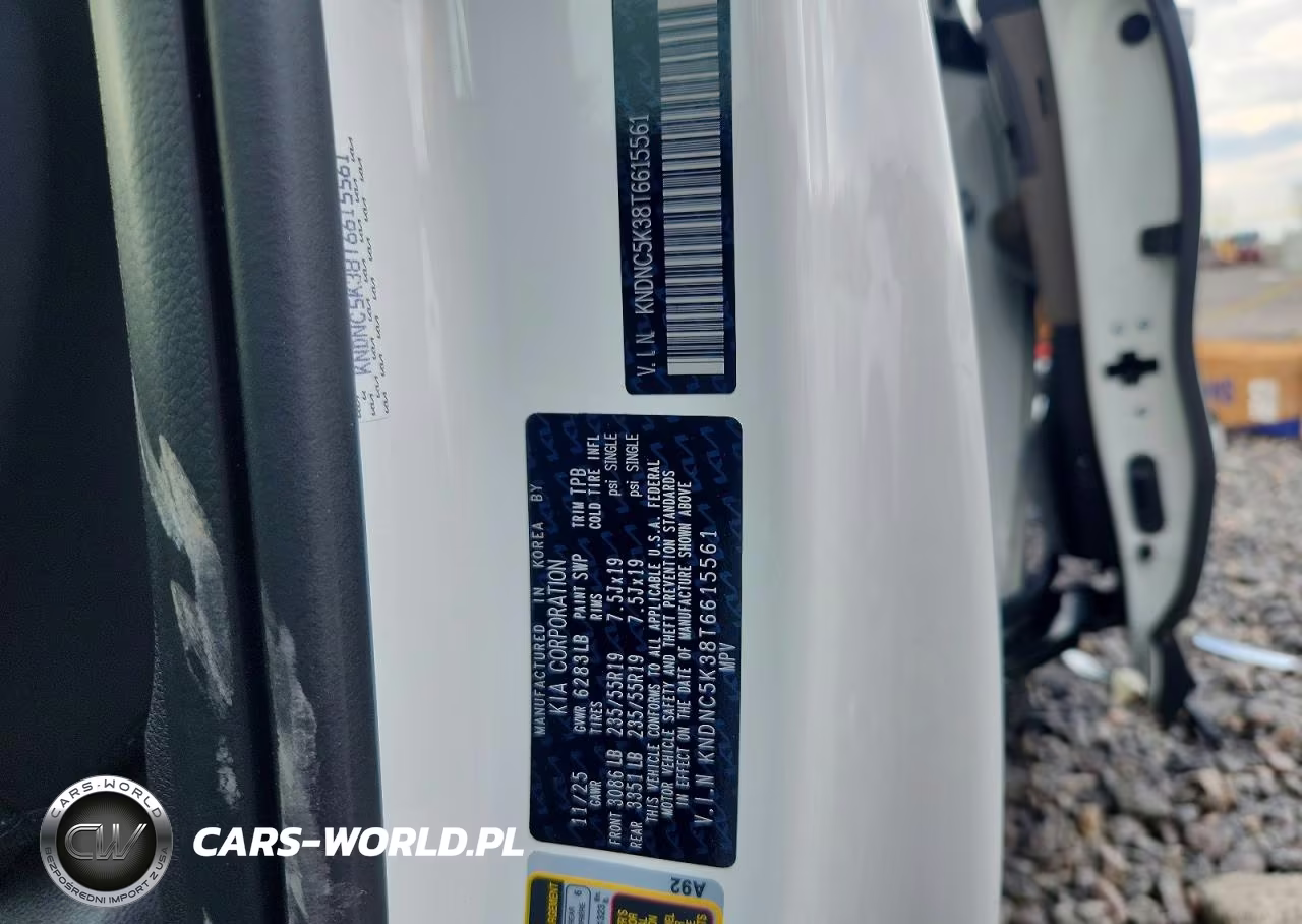 2026 Kia Carnival Ex VIN:KNDNC5K38T6615561 - 14