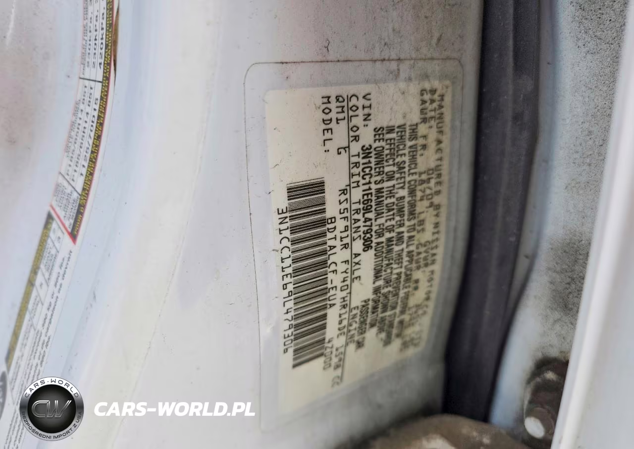 2009 Nissan Versa 1.6 Base VIN:3N1CC11E69L479306 - 13