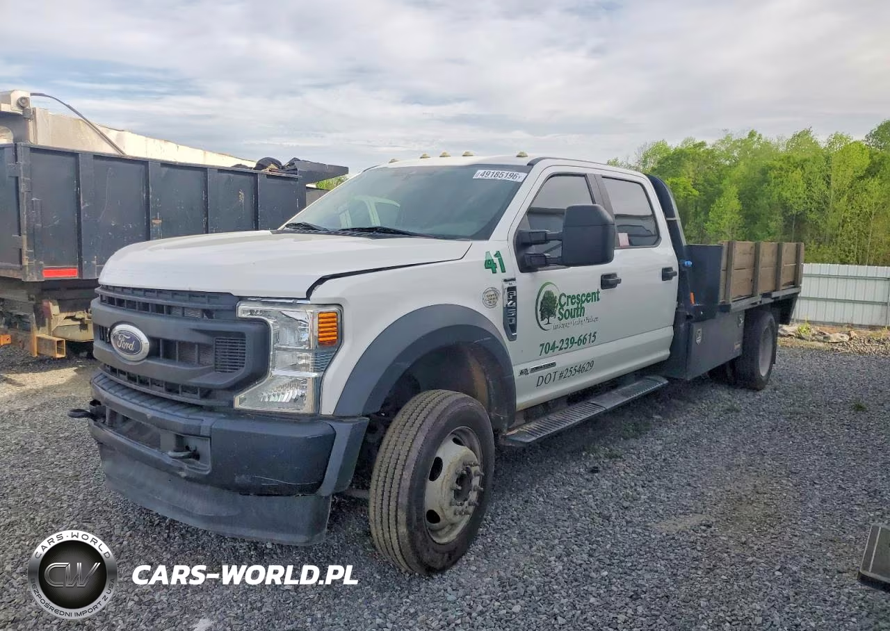 2021 Ford F450 Super Duty Flatbed Truck VIN:1FD0W4HT9MED04078 - 2