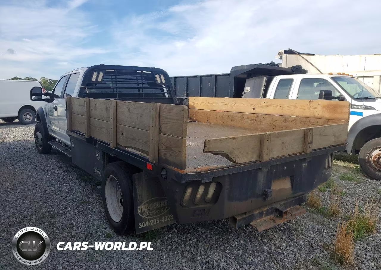 2021 Ford F450 Super Duty Flatbed Truck VIN:1FD0W4HT9MED04078 - 3