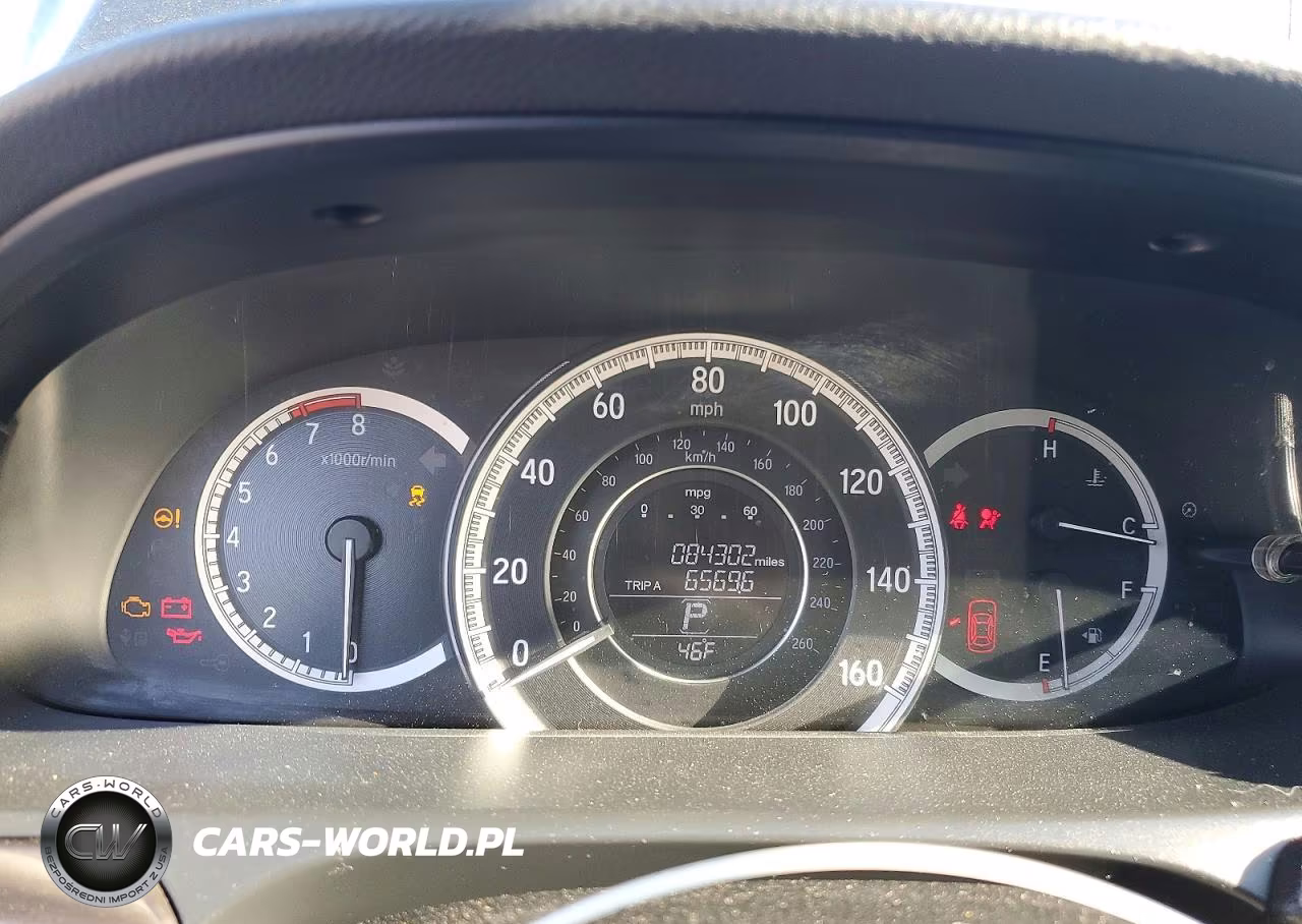 2016 Honda Accord Ex VIN:1HGCR2F73GA021692 - 9