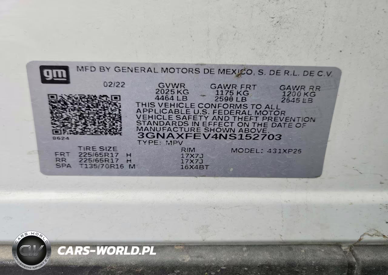 2022 Chevrolet Equinox Ls VIN:3GNAXFEV4NS152703 - 13