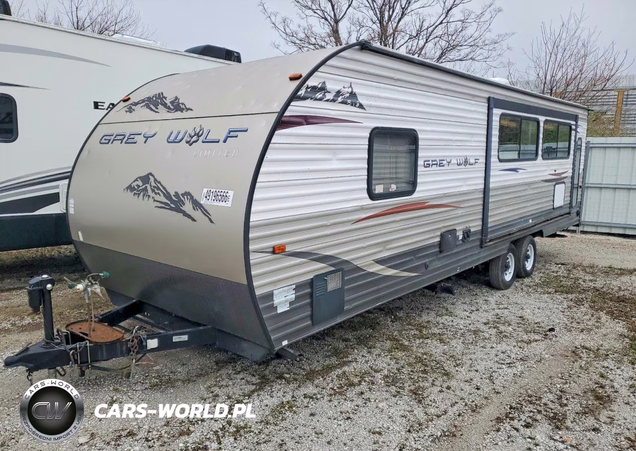 2015 Forest River Grey Wolf Camper VIN:4X4TCKB26FK026382 - 2