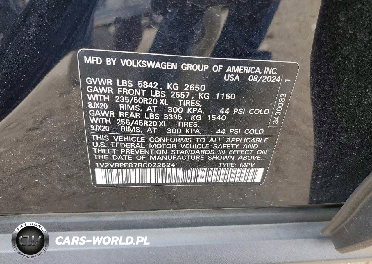 2024 Volkswagen Id.4 Pro S VIN:1V2VRPE87RC022624 - 13