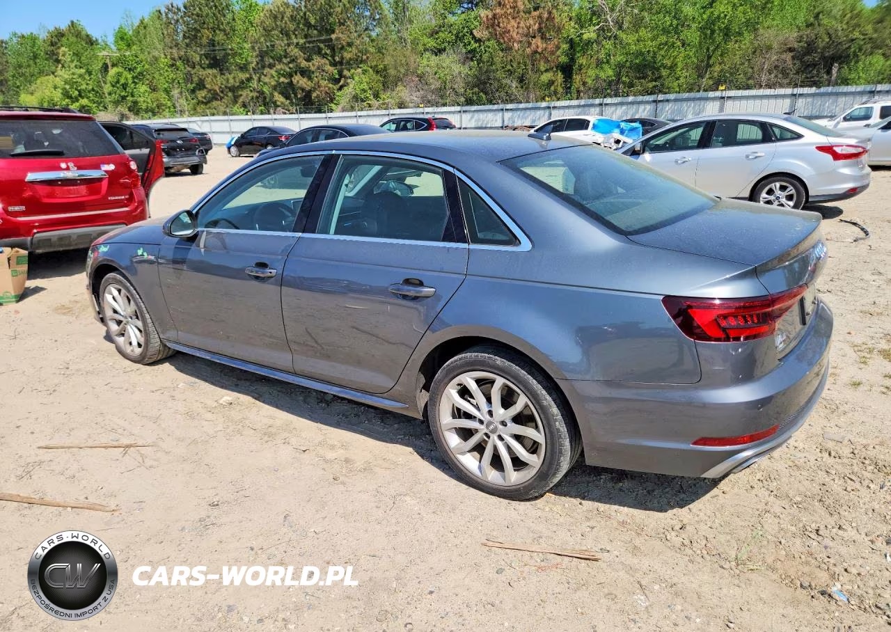2019 Audi A4 Premium Plus VIN:WAUENAF44KN015336 - 2