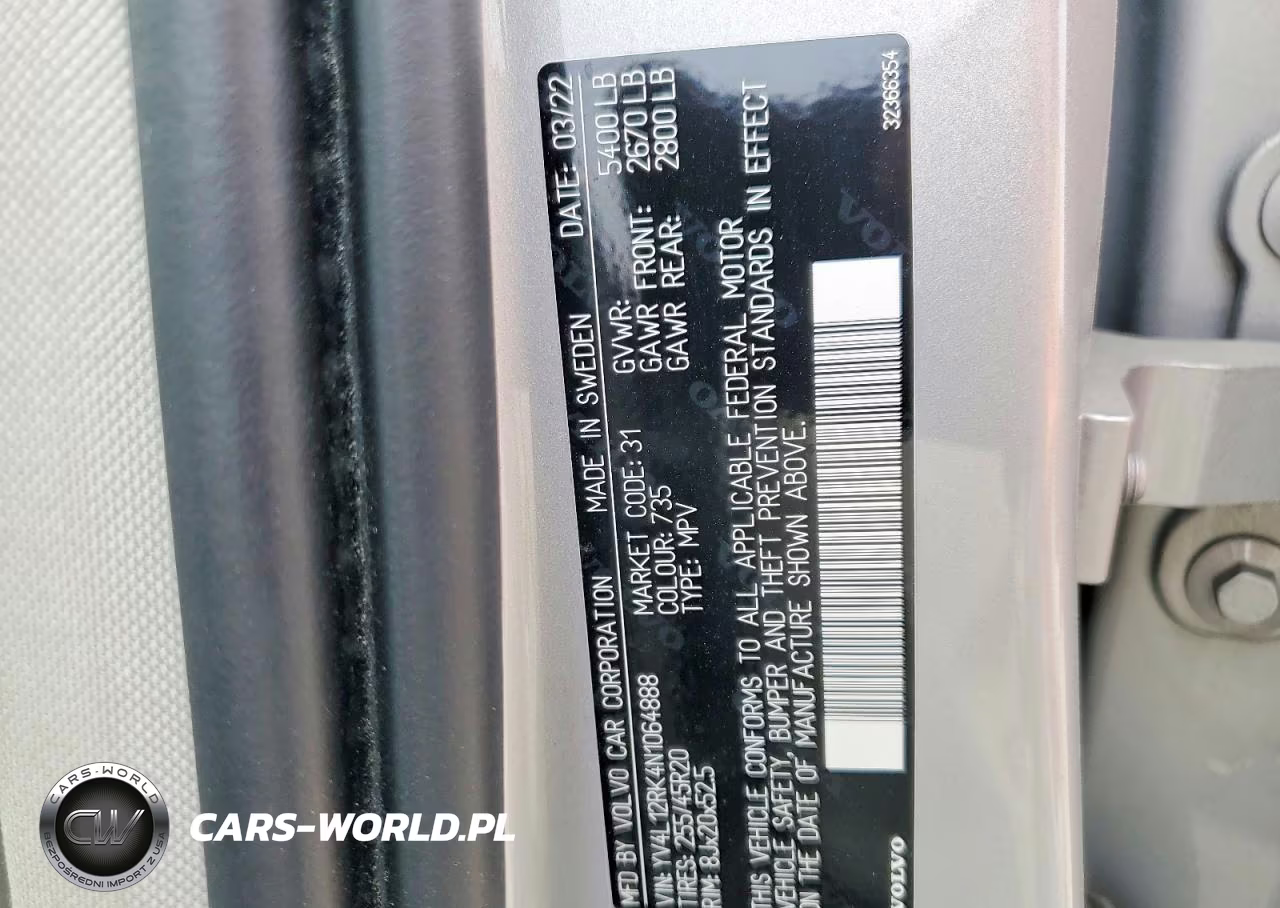 2022 Volvo Xc60 B5 Momentum VIN:YV4L12RK4N1064888 - 12