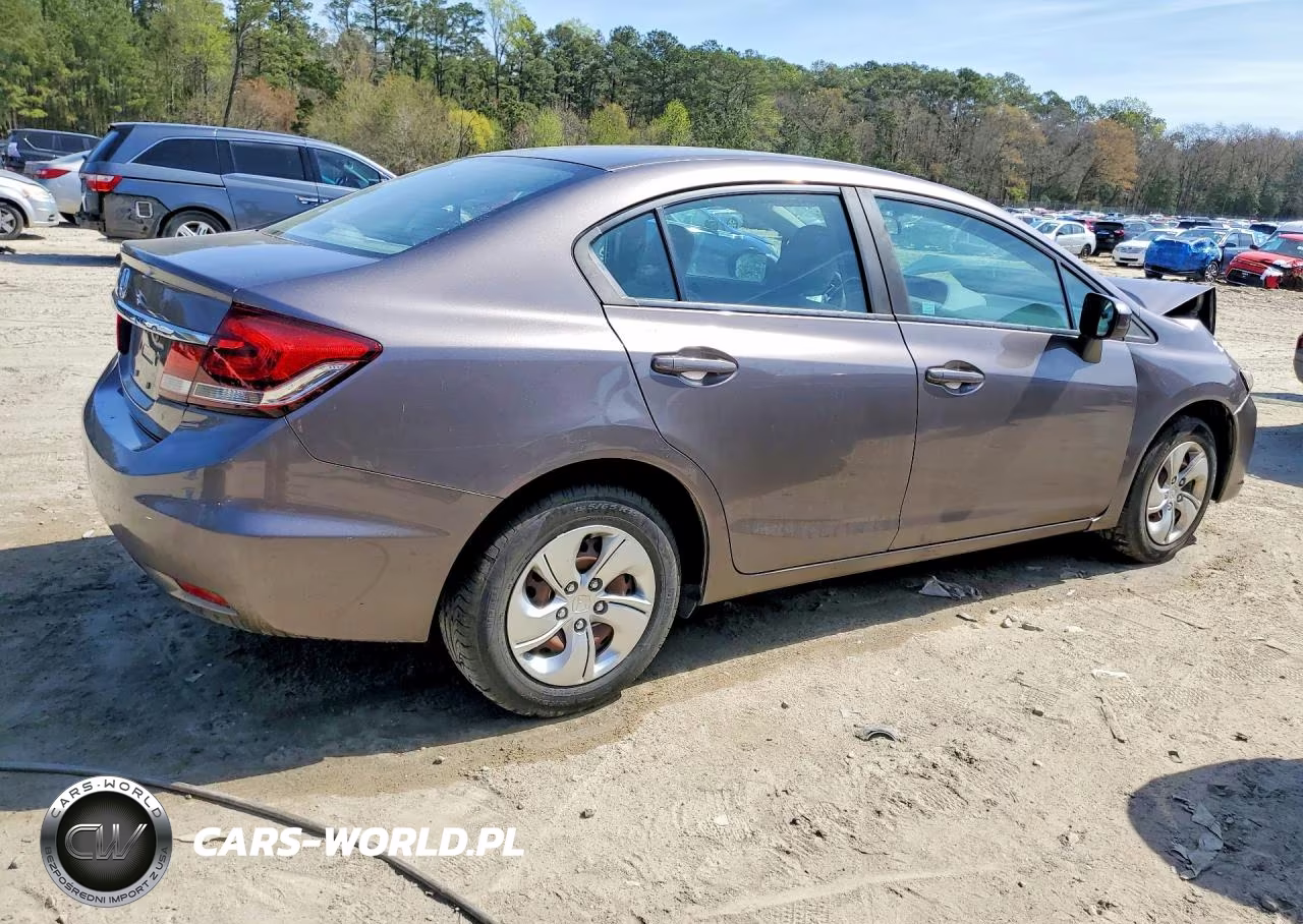 2015 Honda Civic Lx VIN:19XFB2F58FE287123 - 3