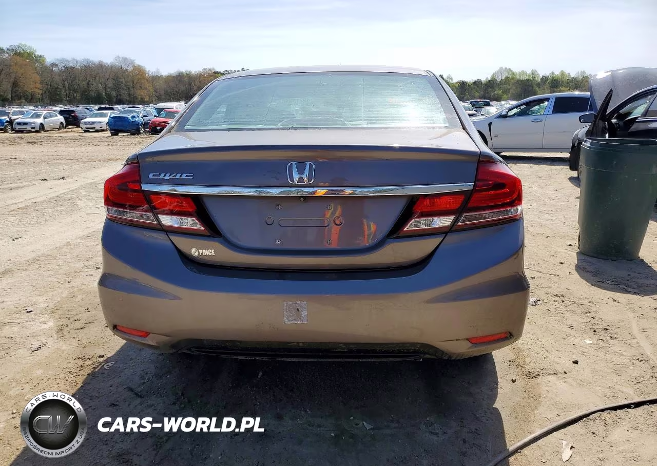 2015 Honda Civic Lx VIN:19XFB2F58FE287123 - 6