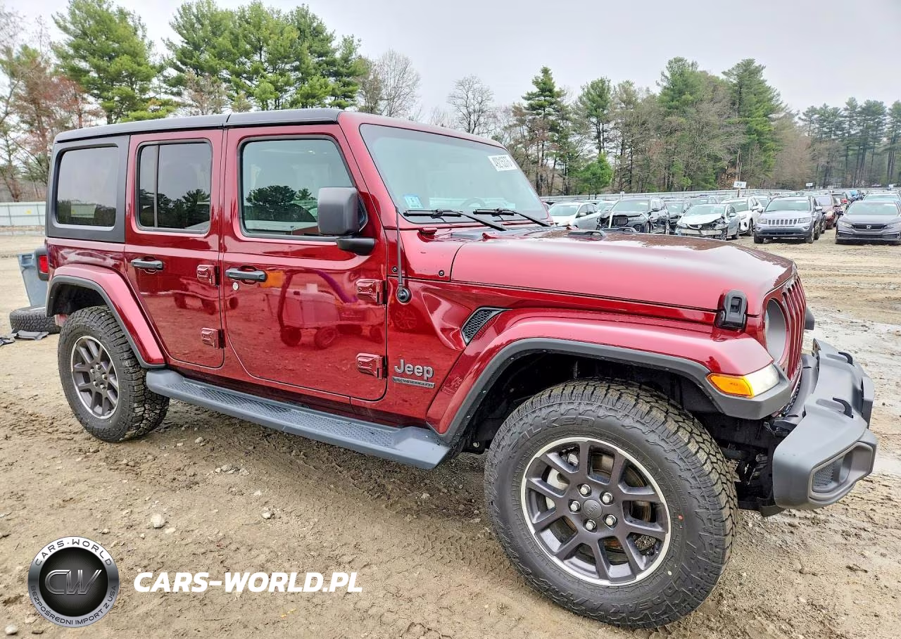 2021 Jeep Wrangler Unlimited Sport VIN:1C4HJXDG9MW703714 - 4