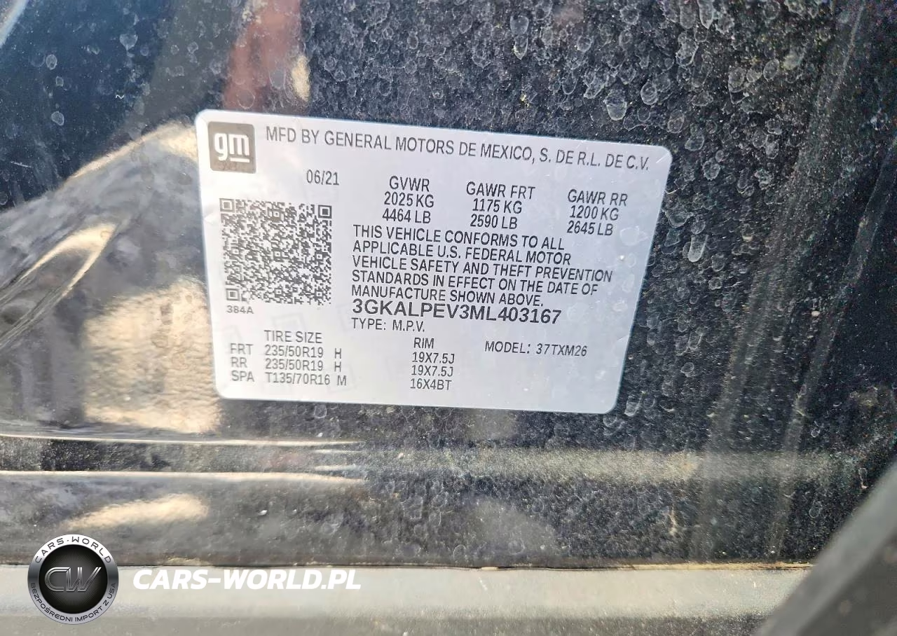 2021 GMC Terrain Slt VIN:3GKALPEV3ML403167 - 14