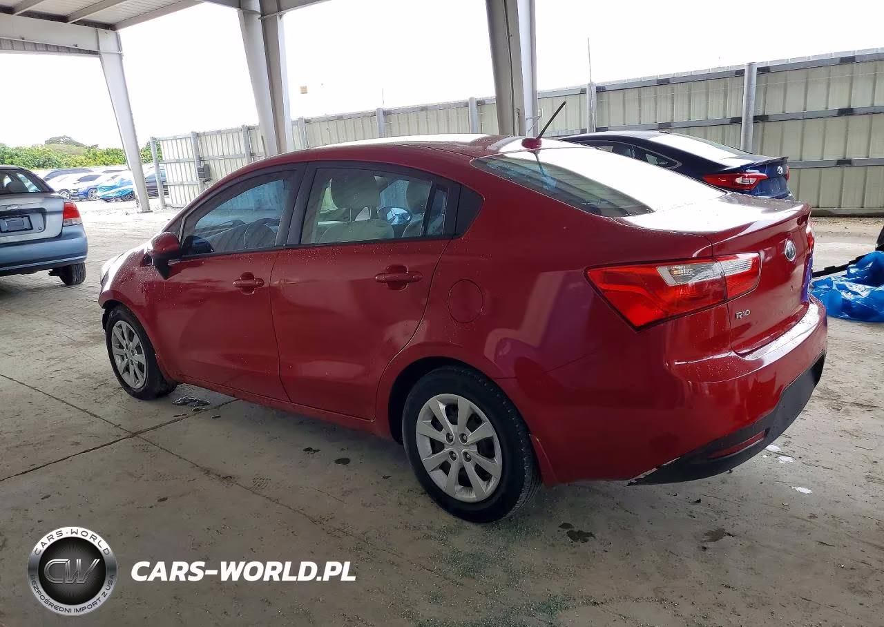2013 Kia Rio Lx VIN:KNADM4A38D6312444 - 2