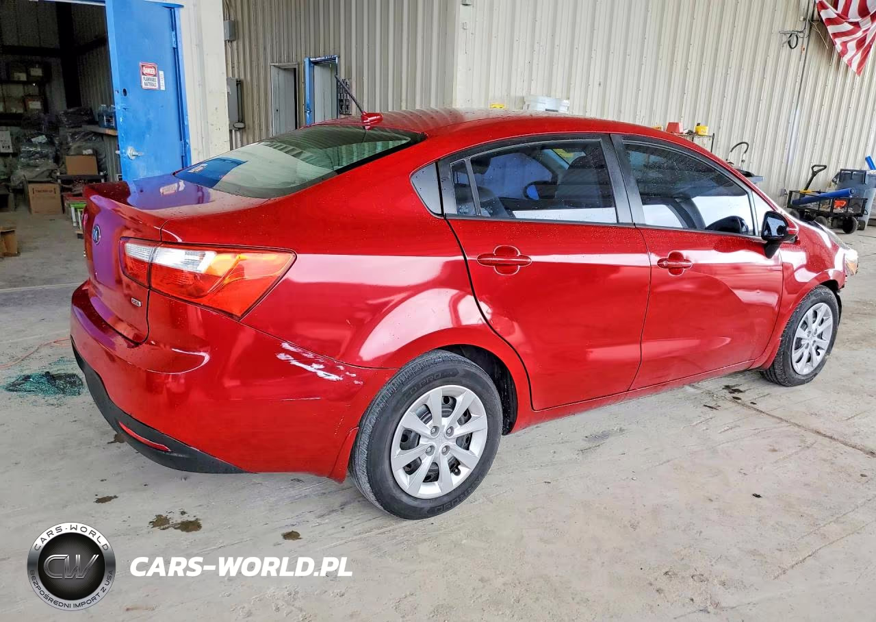 2013 Kia Rio Lx VIN:KNADM4A38D6312444 - 3