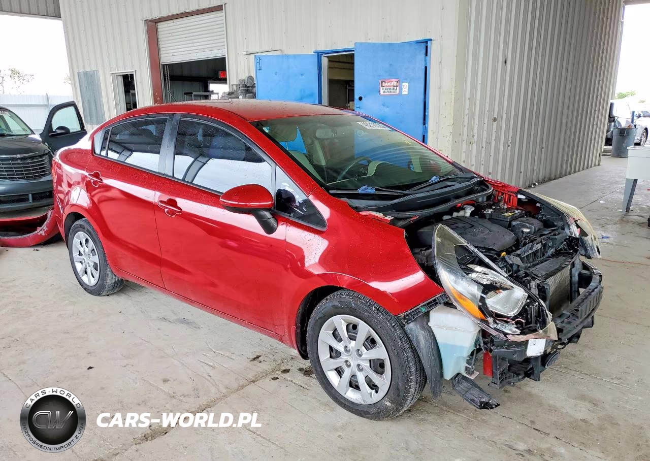 2013 Kia Rio Lx VIN:KNADM4A38D6312444 - 4