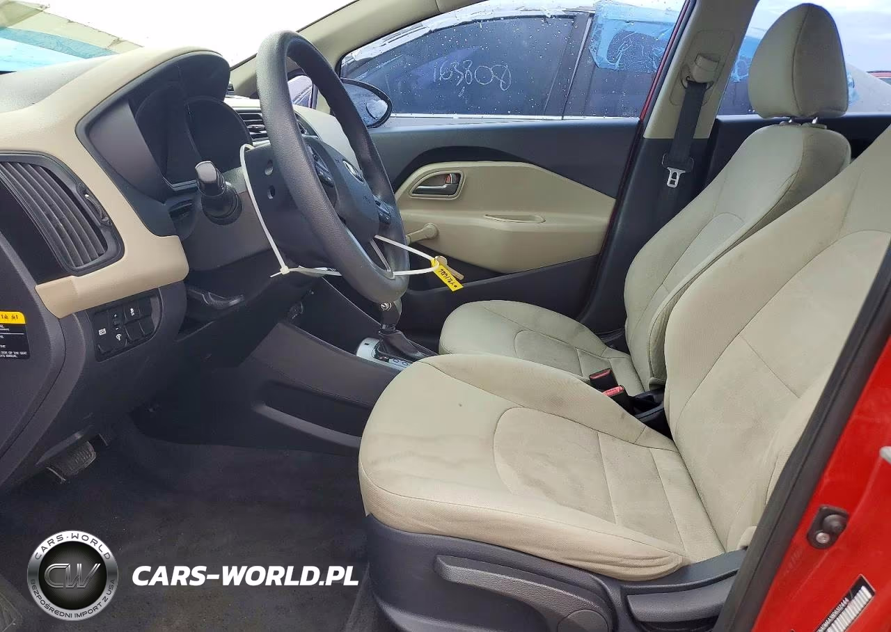 2013 Kia Rio Lx VIN:KNADM4A38D6312444 - 7