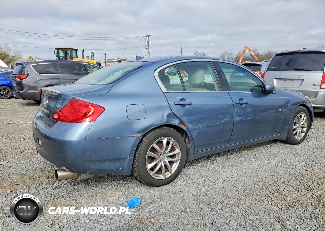 2008 Infiniti G35 Base VIN:JNKBV61F38M260461 - 3
