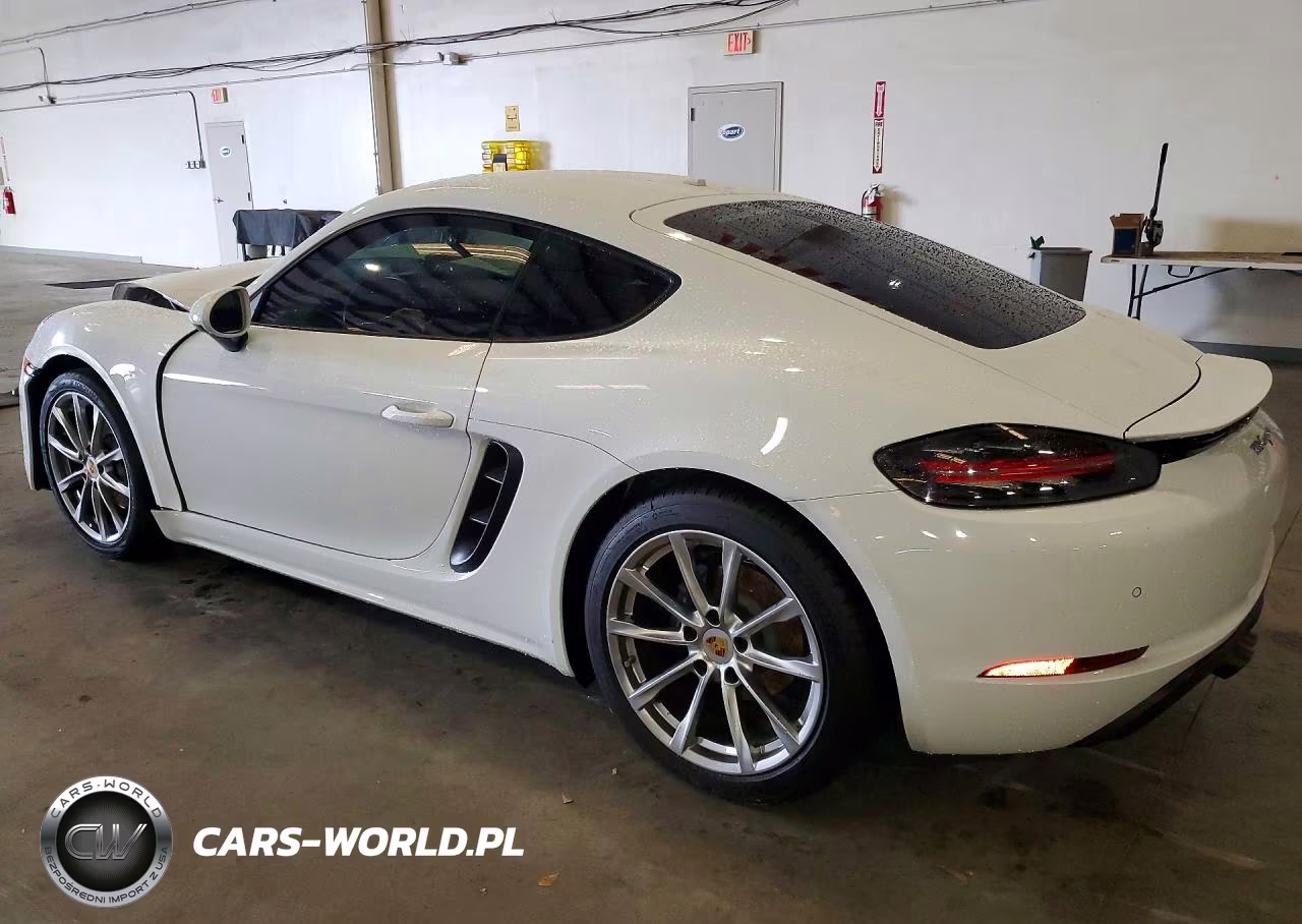 2018 Porsche Cayman VIN:WP0AA2A83JK260173 - 2