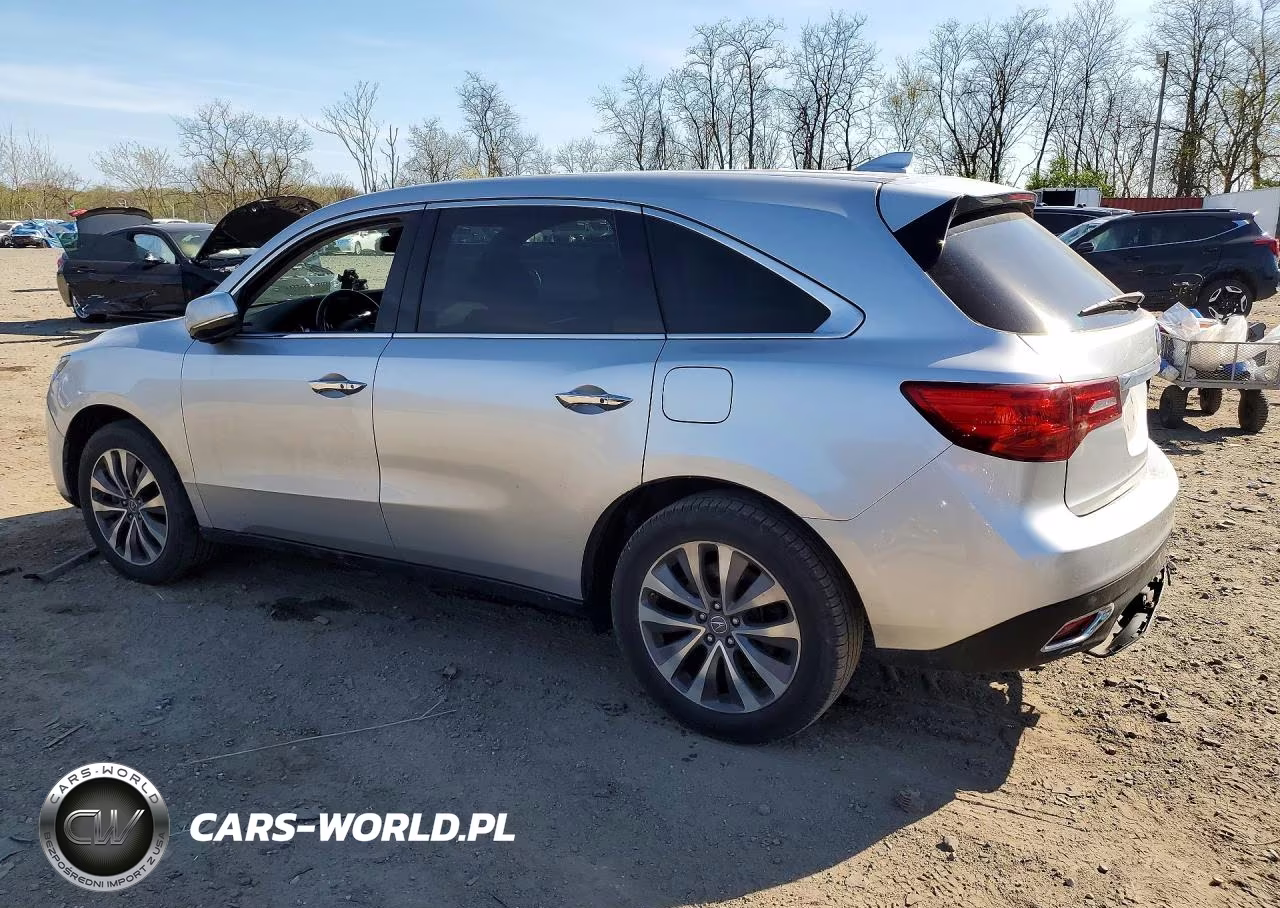 2015 Acura Mdx Technology VIN:5FRYD4H66FB005252 - 2
