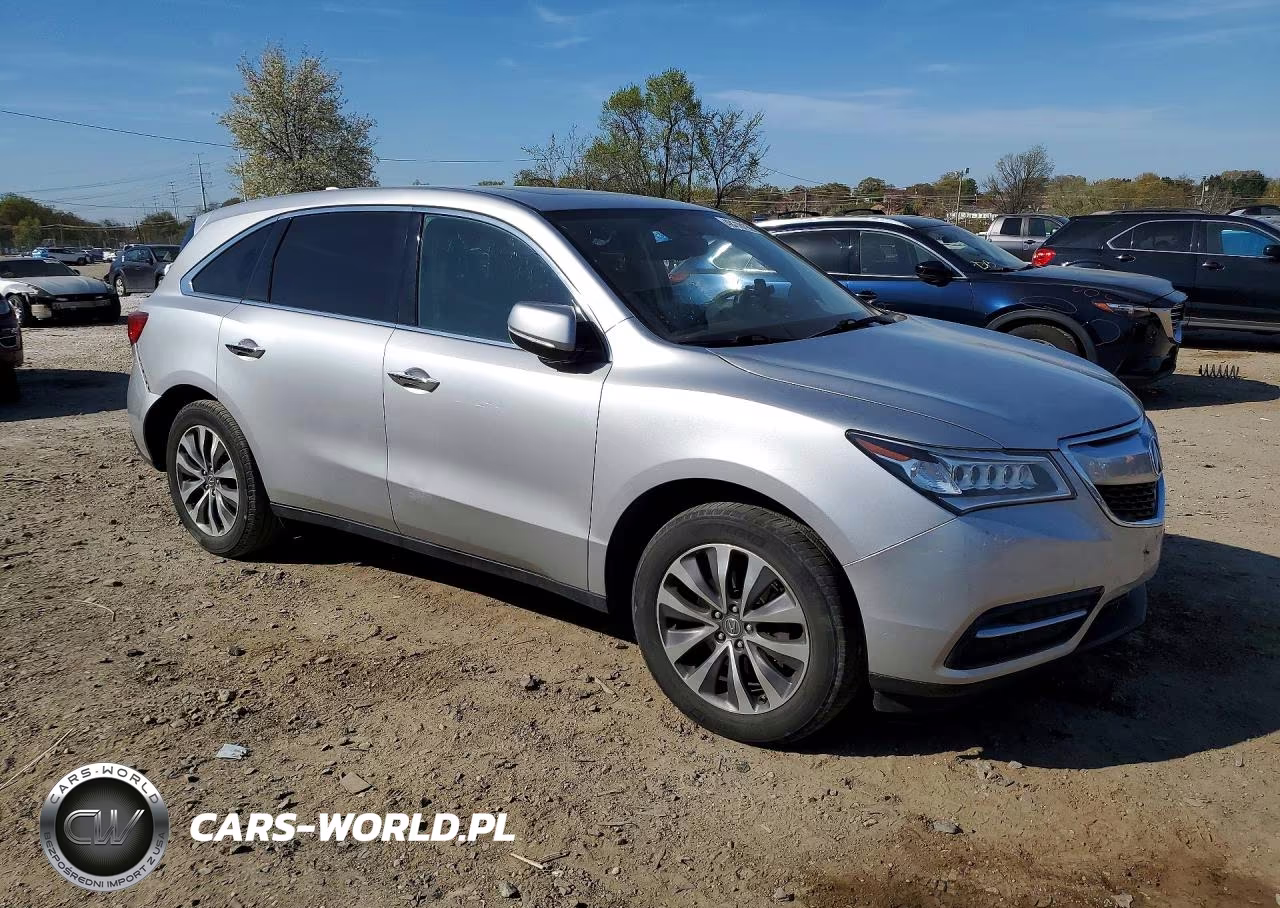 2015 Acura Mdx Technology VIN:5FRYD4H66FB005252 - 4