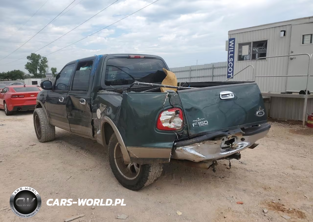 2001 Ford F150 Supercrew VIN:1FTRW07L51KE52229 - 2