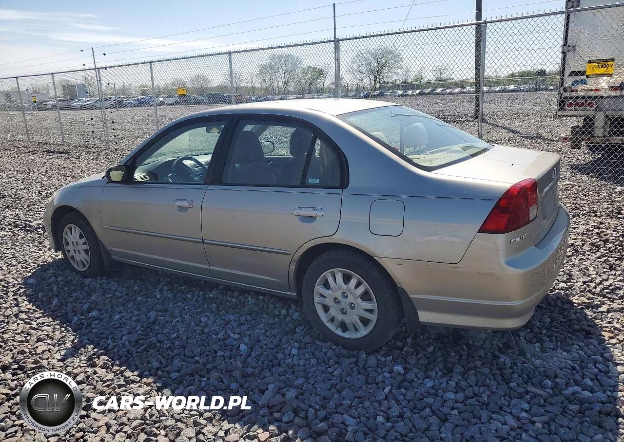 2004 Honda Civic Lx VIN:2HGES16554H563377 - 2
