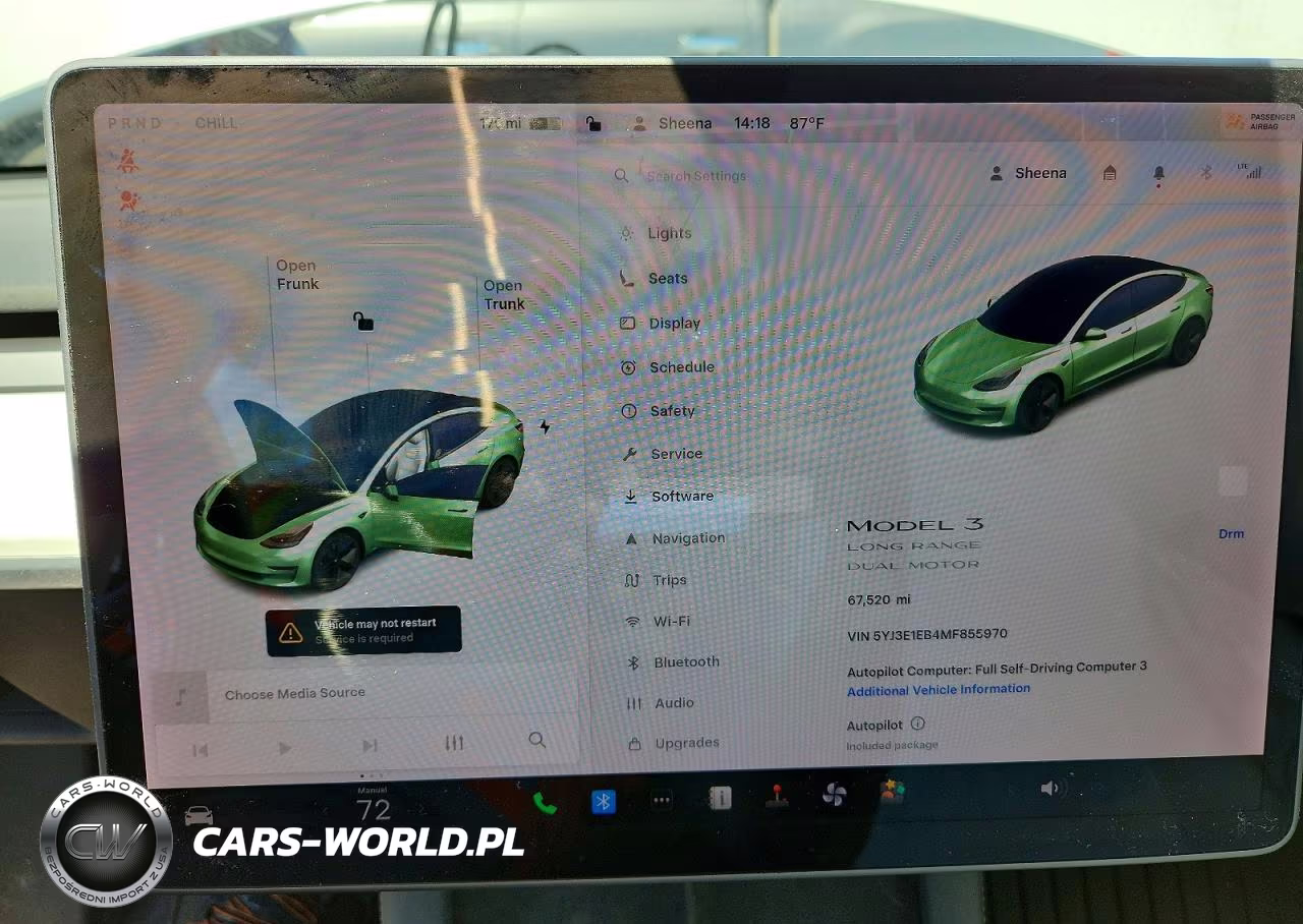 2021 Tesla Model 3 VIN:5YJ3E1EB4MF855970 - 9