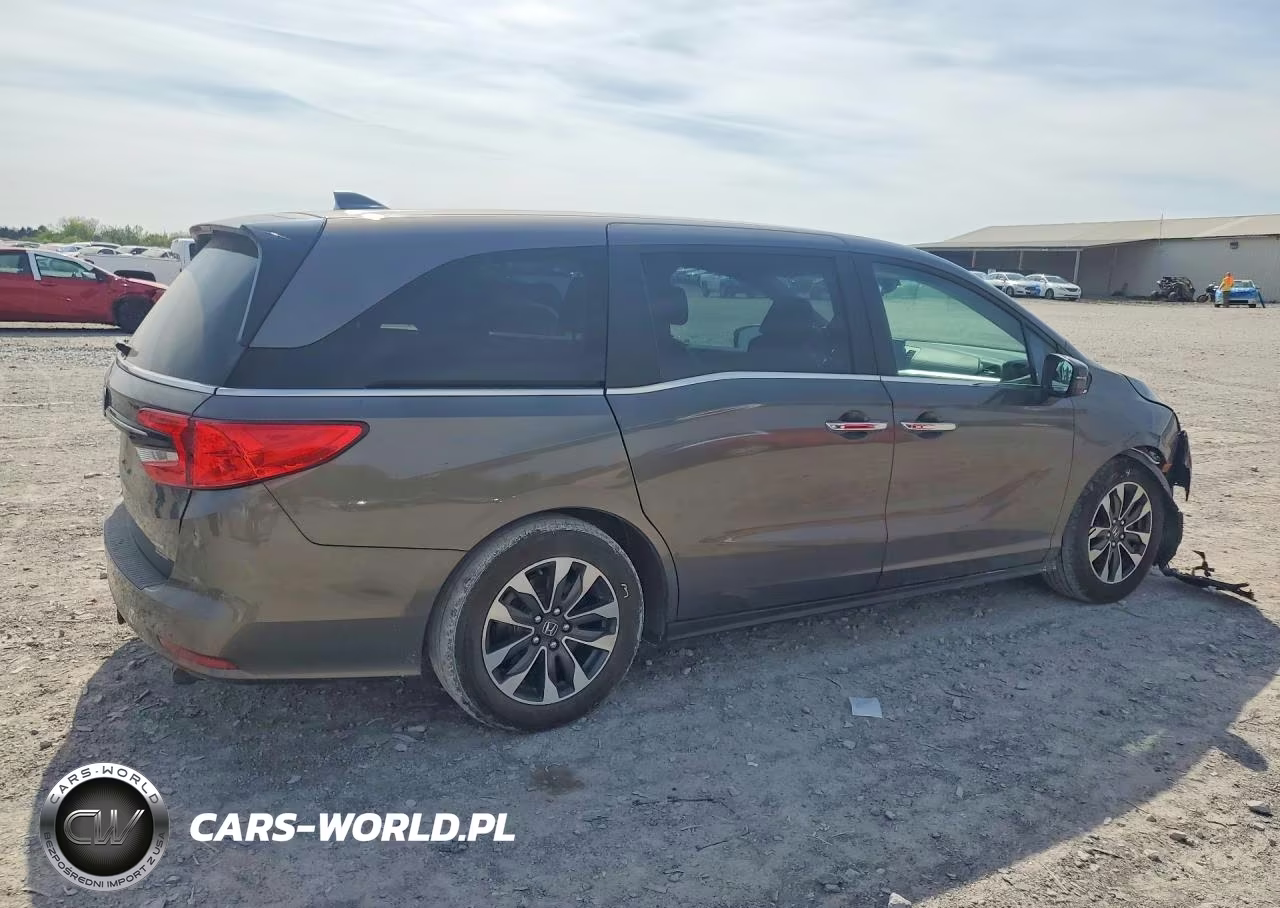 2022 Honda Odyssey Exl VIN:5FNRL6H73NB052234 - 3