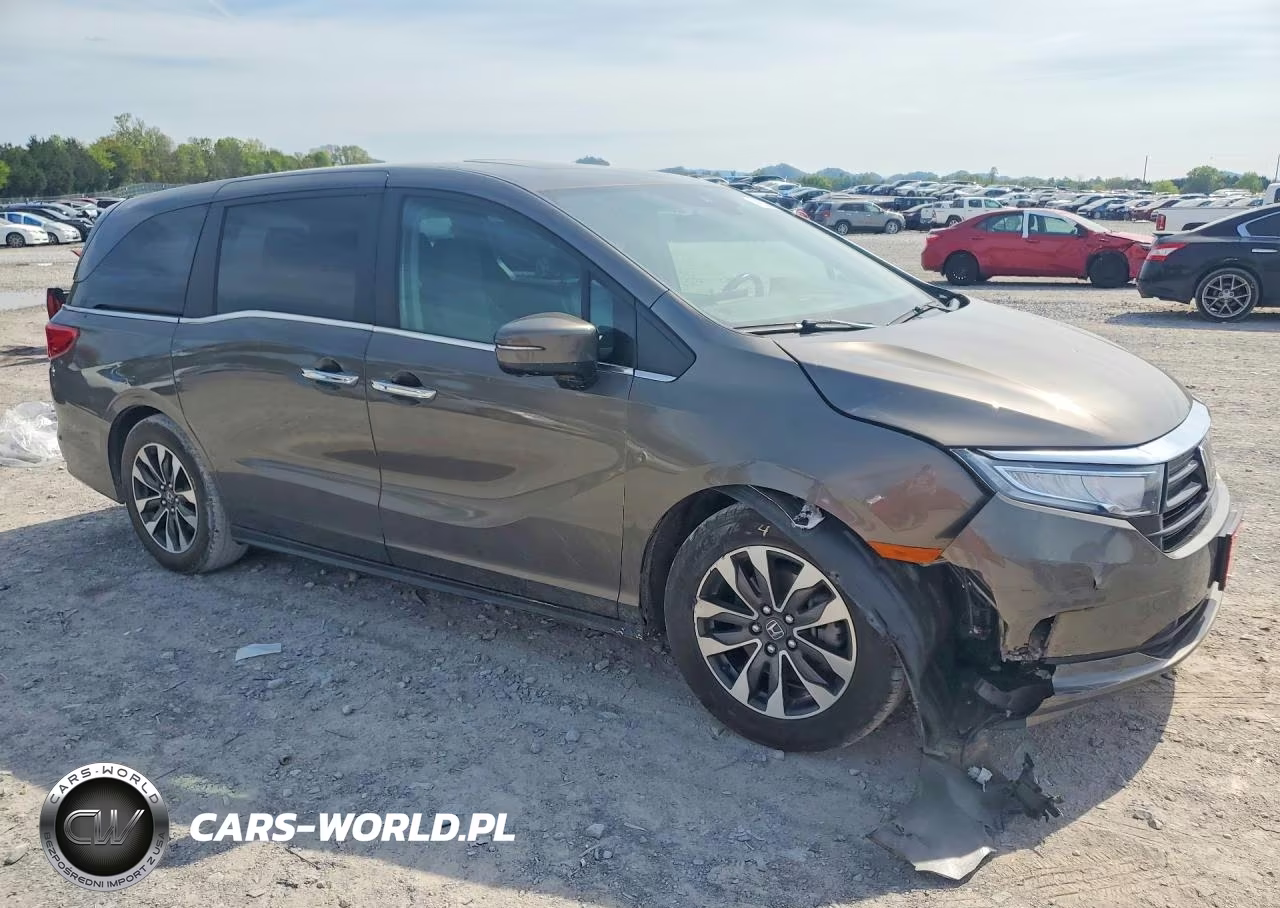 2022 Honda Odyssey Exl VIN:5FNRL6H73NB052234 - 4