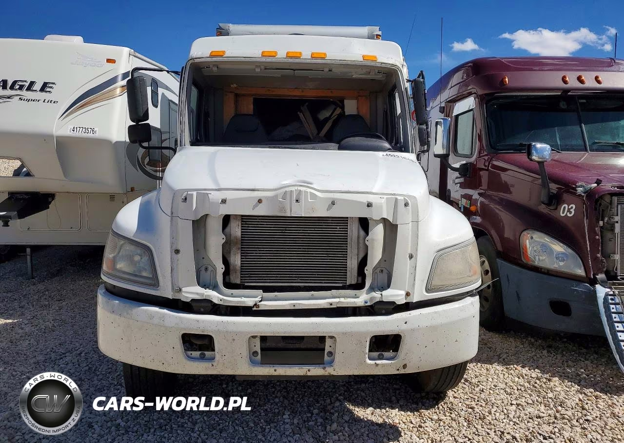2018 Hino 258-268 Box Truck VIN:5PVNJ8JV1J4S69209 - 5