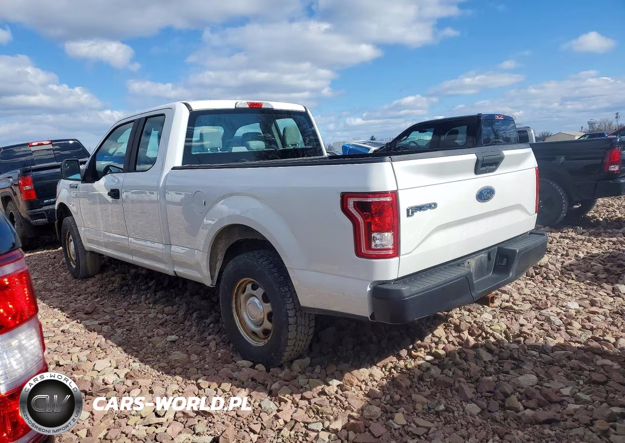 2017 Ford F150 Super Cab VIN:1FTEX1E81HFA54390 - 2