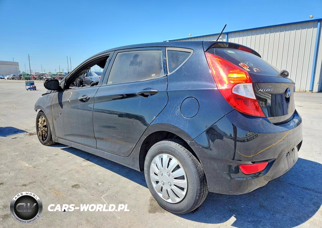 2012 Hyundai Accent Gs VIN:KMHCT5AE7CU021724 - 2