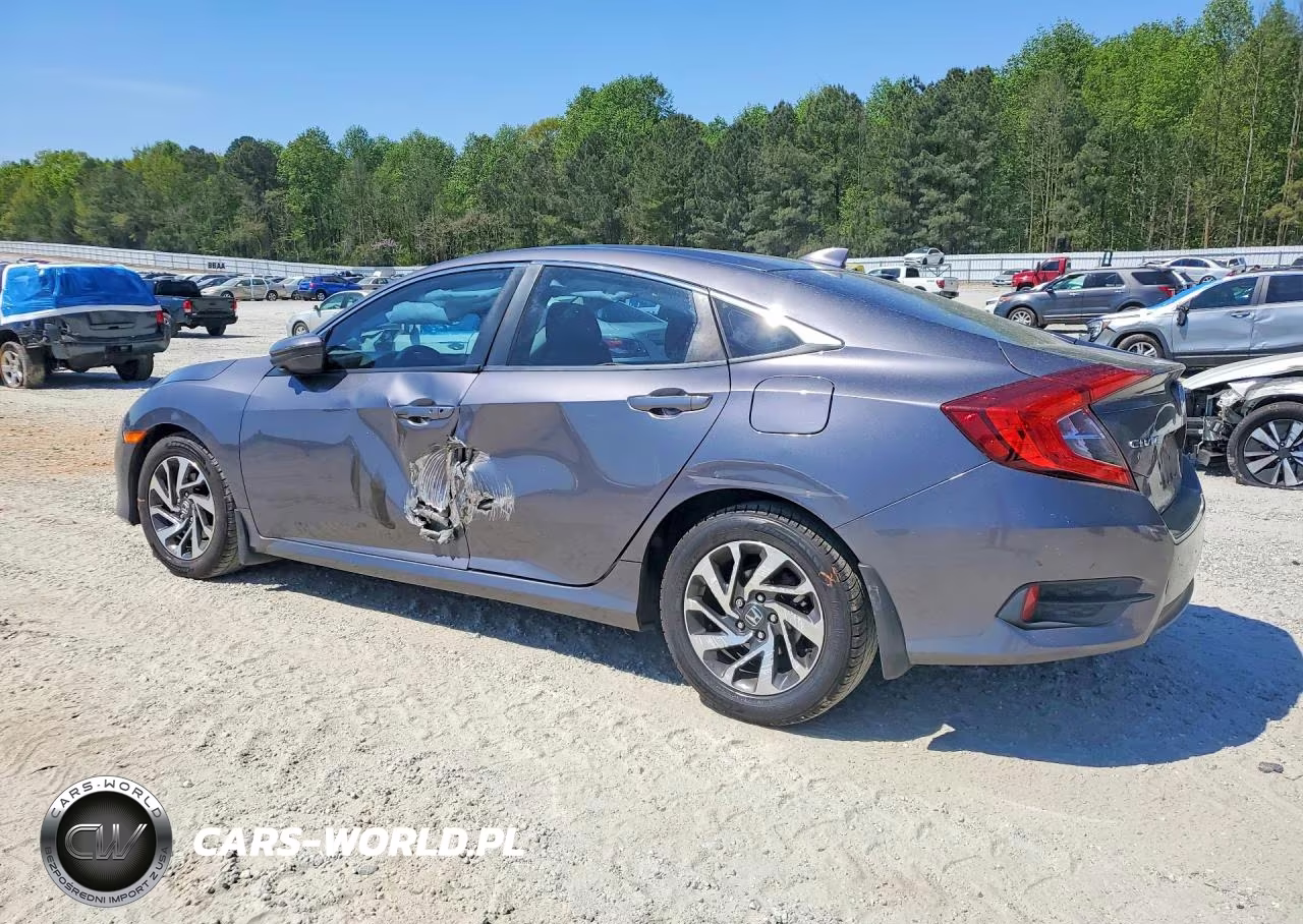 2017 Honda Civic Ex VIN:19XFC2F71HE040253 - 2