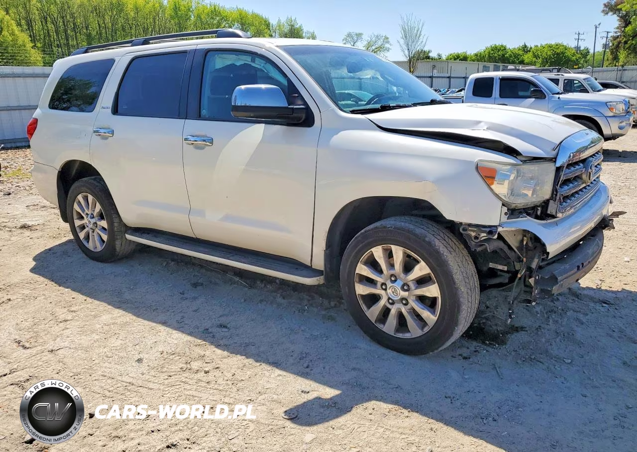 2015 Toyota Sequoia Platinum VIN:5TDDW5G14FS117453 - 4