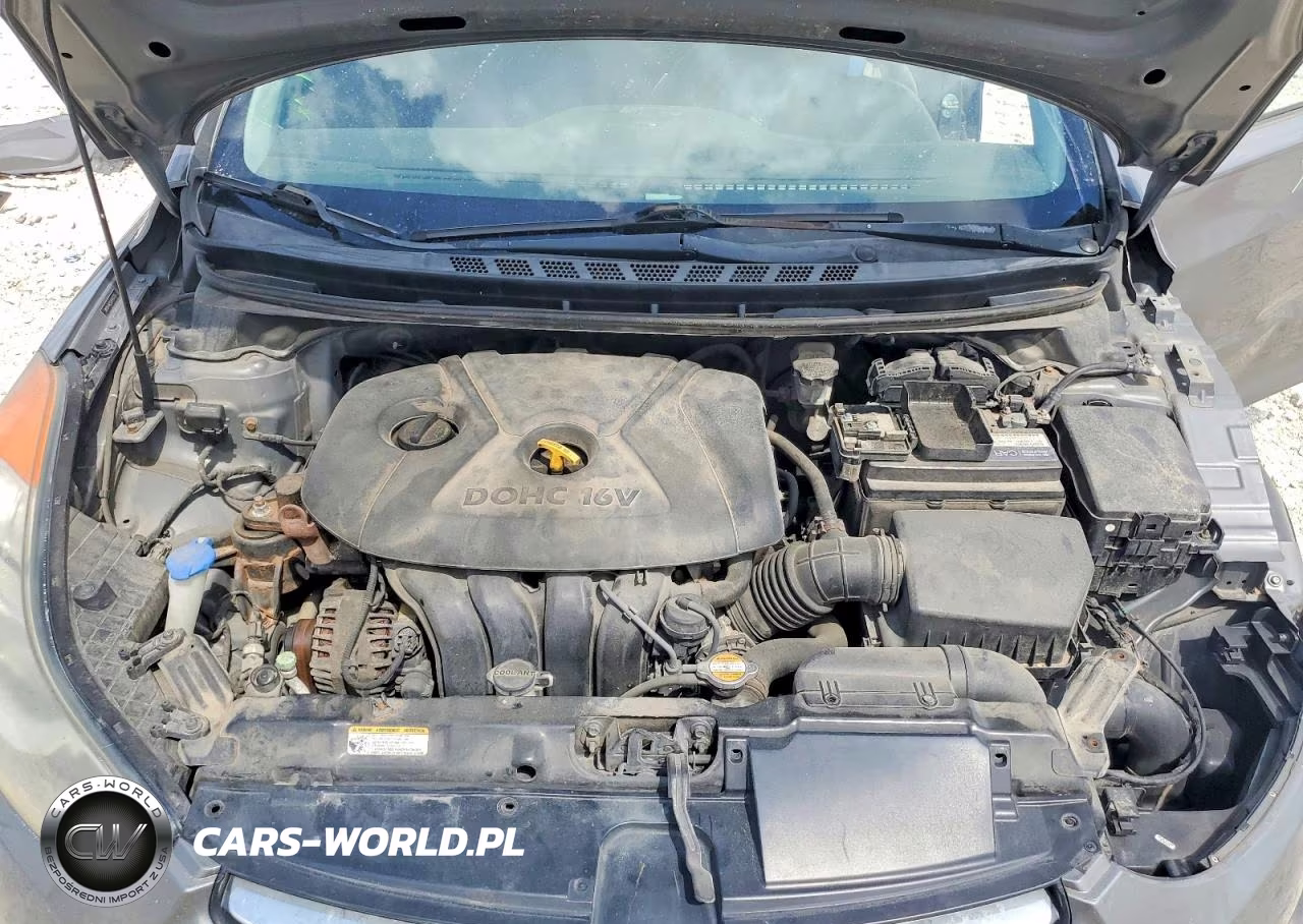 2012 Hyundai Elantra Gls VIN:5NPDH4AE0CH140729 - 11