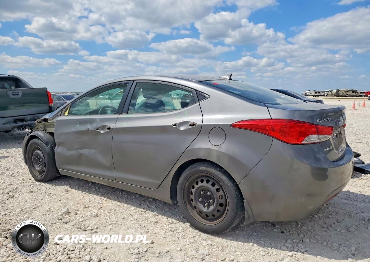 2012 Hyundai Elantra Gls VIN:5NPDH4AE0CH140729 - 2