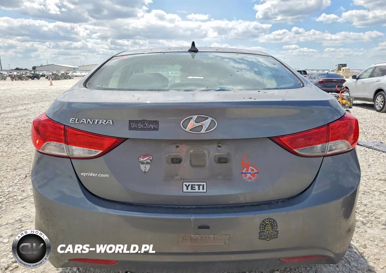 2012 Hyundai Elantra Gls VIN:5NPDH4AE0CH140729 - 6
