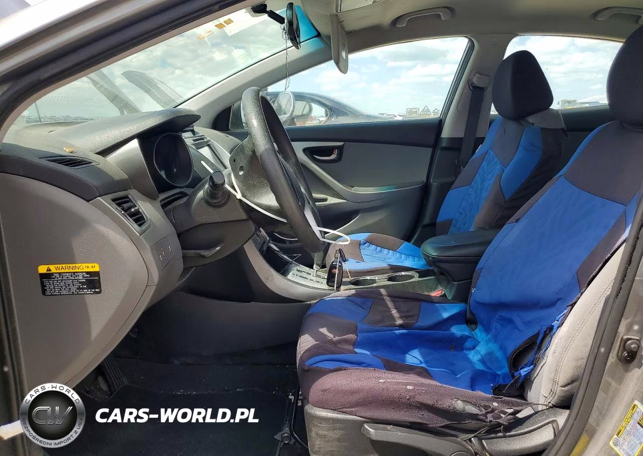 2012 Hyundai Elantra Gls VIN:5NPDH4AE0CH140729 - 7