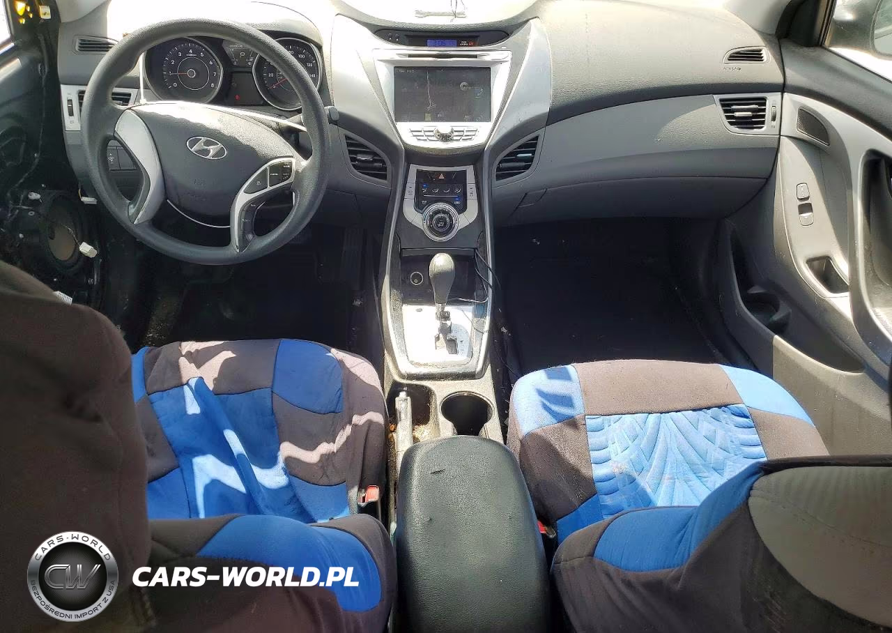 2012 Hyundai Elantra Gls VIN:5NPDH4AE0CH140729 - 8