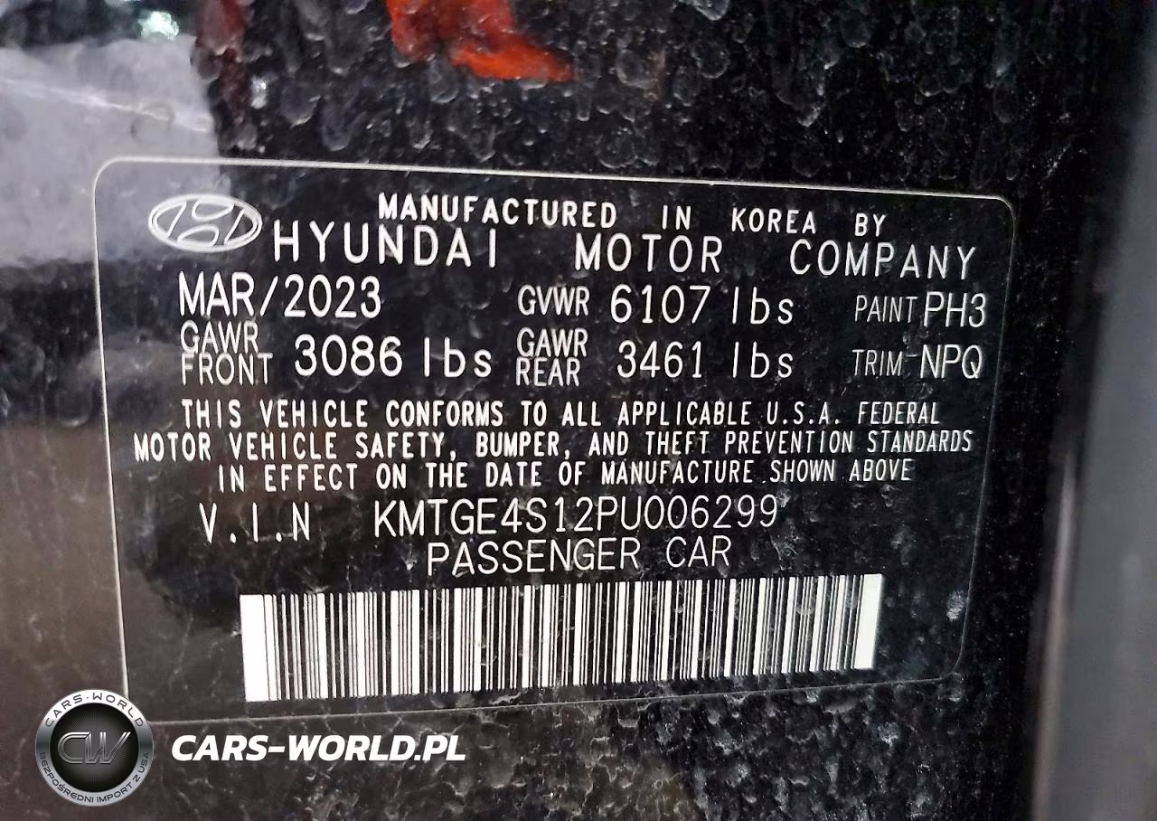 2023 Genesis Electrified G80 Base VIN:KMTGE4S12PU006299 - 12