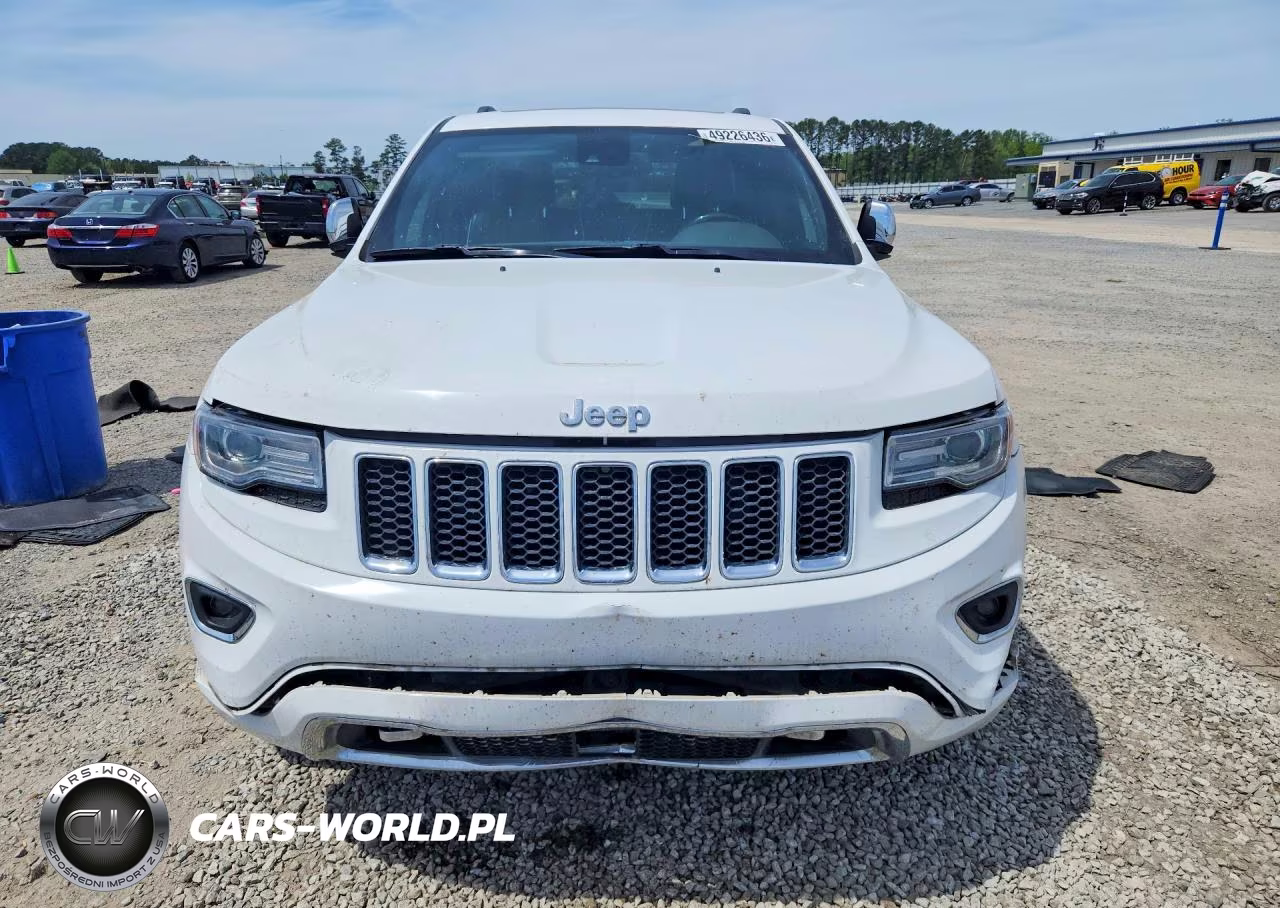 2014 Jeep Grand Cherokee Overland VIN:1C4RJECT7EC329971 - 5