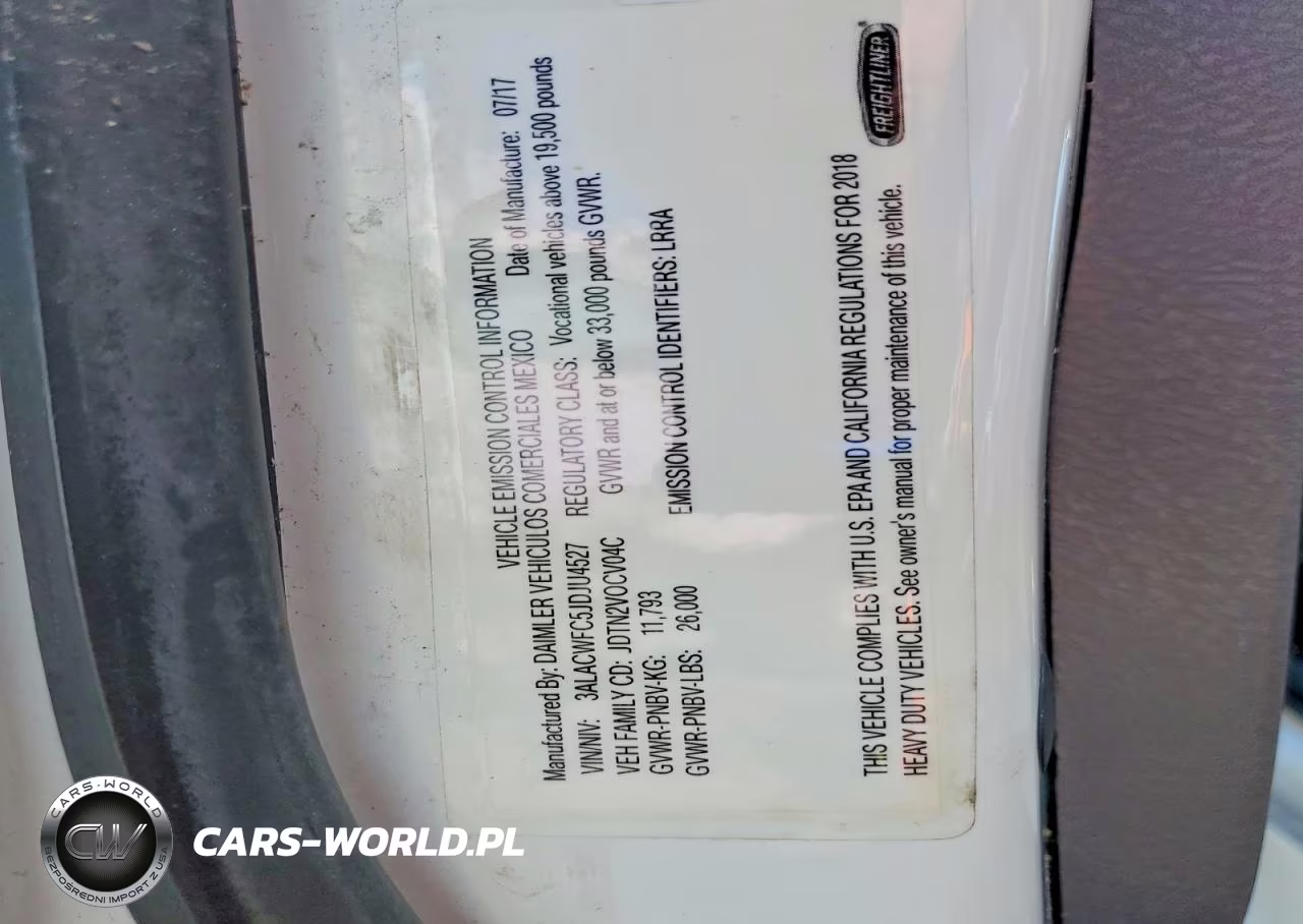 2018 Freightliner Business Class M2 Box Truck VIN:3ALACWFC5JDJU4527 - 10