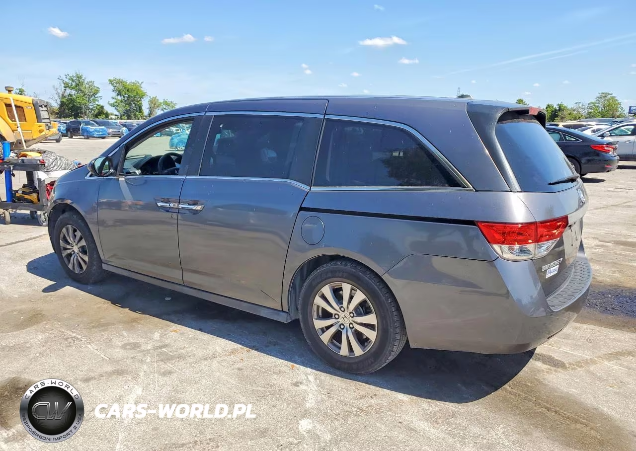 2016 Honda Odyssey Exl VIN:5FNRL5H68GB137672 - 2