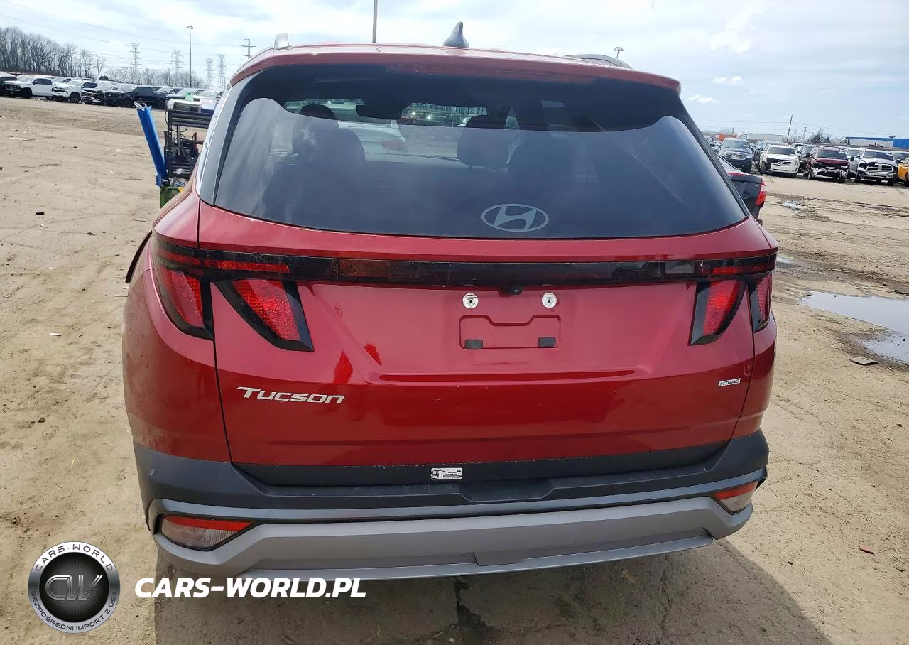 2025 Hyundai Tucson Sel VIN:5NMJBCDE5SH509638 - 6