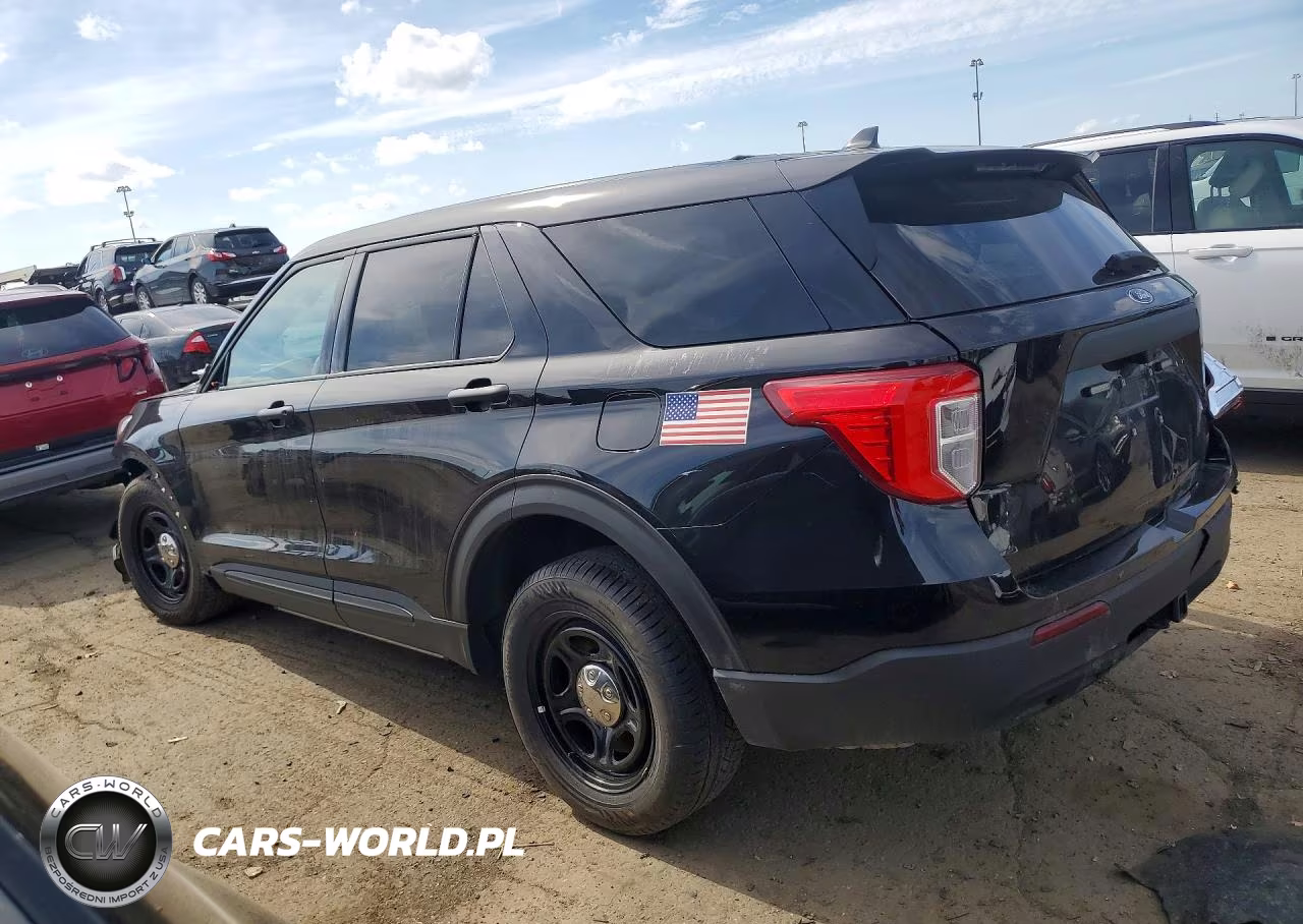 2023 Ford Explorer Police Interceptor VIN:1FM5K8AB7PGC18707 - 2