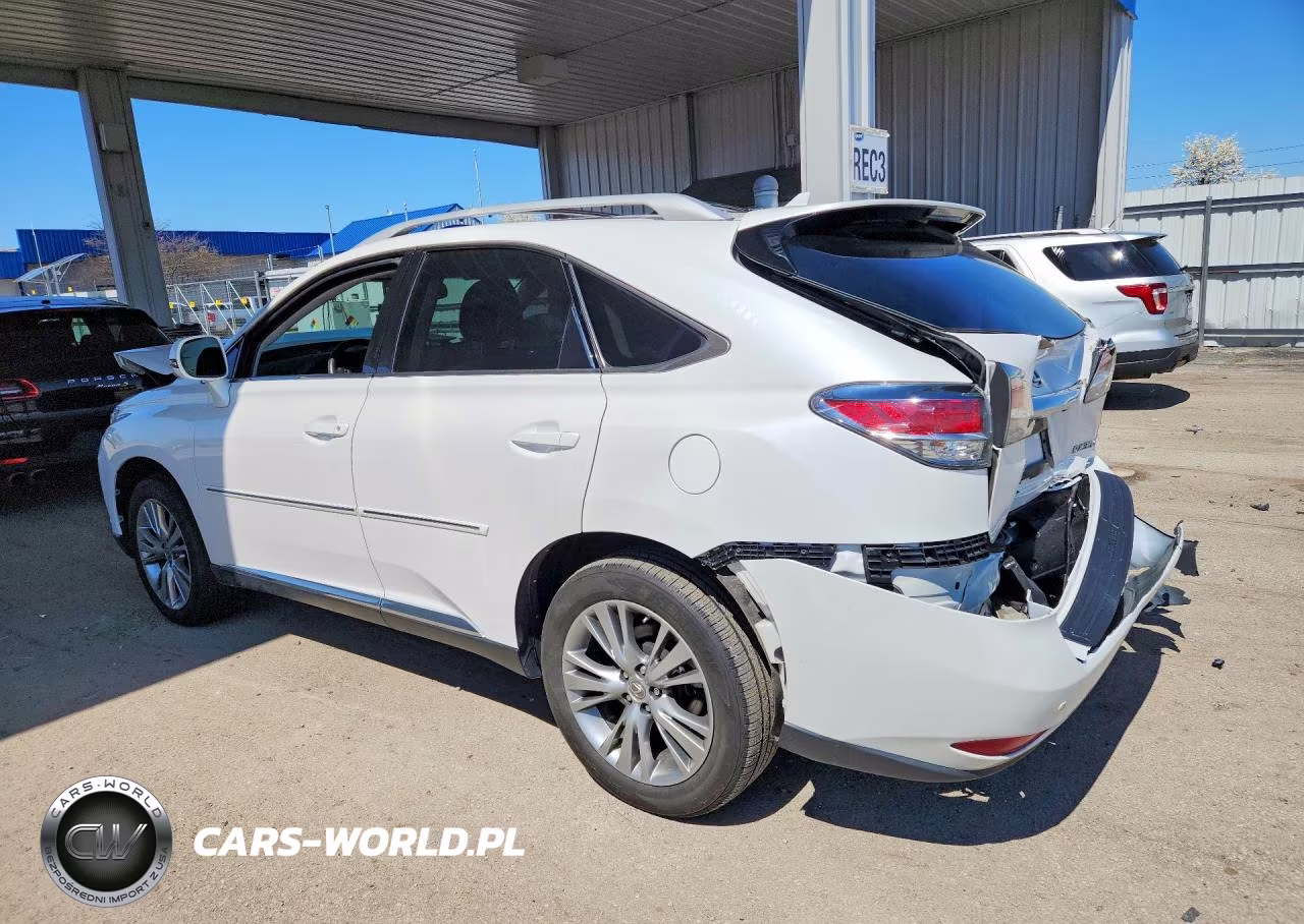 2013 Lexus Rx 350 VIN:2T2ZK1BA9DC107827 - 2